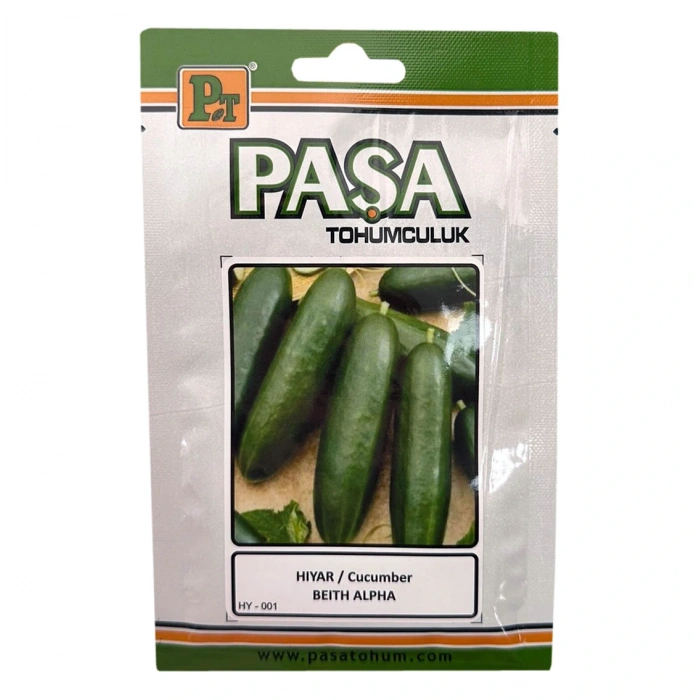 Paşa Tohumculuk Salatalık Hıyar Tohumu Beith Alpha 10gr Paket