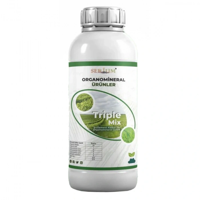 Serium Triple Mix İz Element Katkılı Organomineral Gübre 1lt
