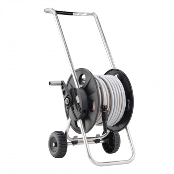 Claber 8863 Metal Junior Pronto 30 mt Sulama Başlıklı Tekerlekli Hortum Makarası Seti