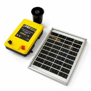 Akbaş-26 Güneş Panelli Yabani Hayvan Kovucu Sesli Uyarı İkaz Cihazı