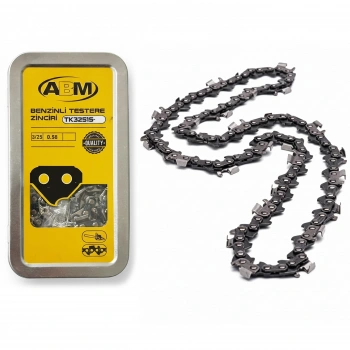 ABM Motorlu Testere Zinciri 3/25 Ayak 36 Diş Köşeli
