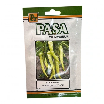 Paşa Tohumculuk Biber Tohumu Yalova Çarliston Kızartmalık 10gr Paket