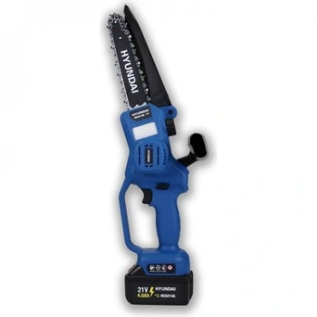 Hyundai HCS214A Akülü Budama Testeresi 21V 4.0Ah Çift Akü