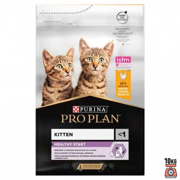 Pro Plan Kitten Tavuklu ve Pirinçli Yavru Kedi Maması 10 kg Orjinal