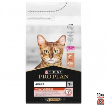 Pro Plan Somonlu Pirinçli Yetişkin Kedi Maması 10 kg Orjinal