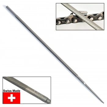 Vallorbe İsviçre Motorlu Testere Zincir Bileme Eğesi 3/16 4.8mm Orta Eğe Yüksek Kalite