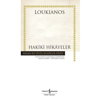 Hakiki Hikayeler -  Hasan Ali Yücel Klasikleri (Ciltli)