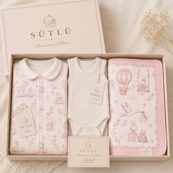 SÜTLÜ Yeni Doğan Set Little Voyage Collection