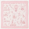 SÜTLÜ %100 Organik Pamuk Bebek Battaniyesi Little Blossom Collection
