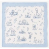 SÜTLÜ %100 Organik Pamuk Bebek Battaniyesi Little Adventure Collection