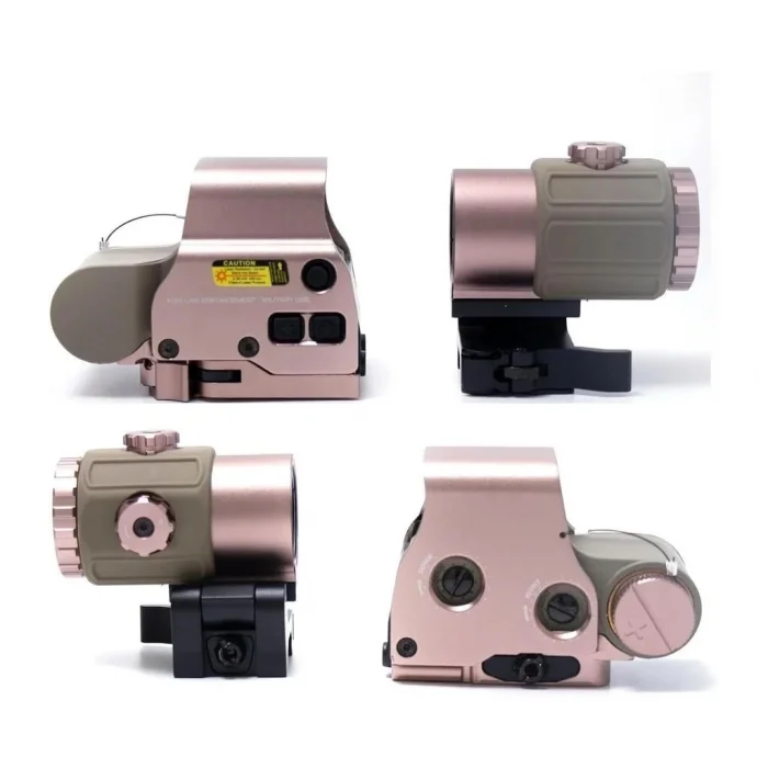 558g43 Xps2 Hedef İşaretleyici Red Dot  Holografik Nişangâh, 5x Büyütmeli Set Çöl Rengi