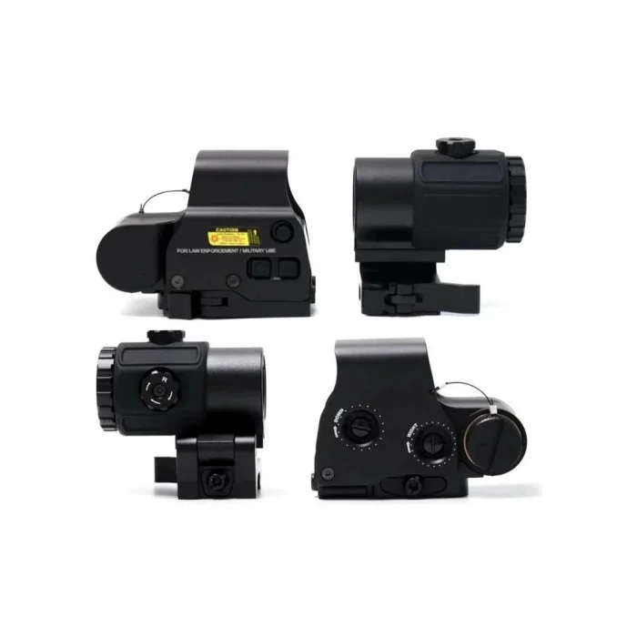 558g43 Xps2 Hedef İşaretleyici Red Dot  Holografik Nişangâh, 5x Büyütmeli Setsiyah