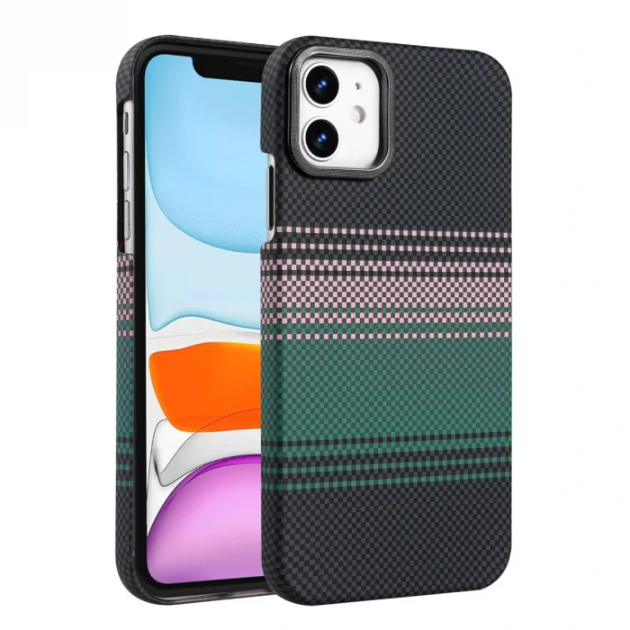 Apple İphone 11 Vega Magsafe Kapak - Yeşil