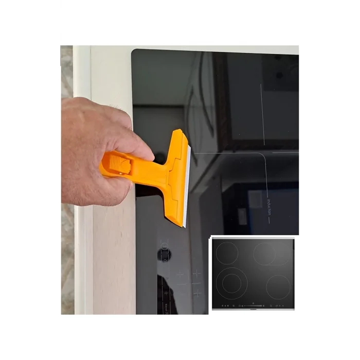 Çok Fonksiyonlu Profesyonel Cam Kazıma Bıçağı 2 Adet Yedek Bıçak Hediyeli