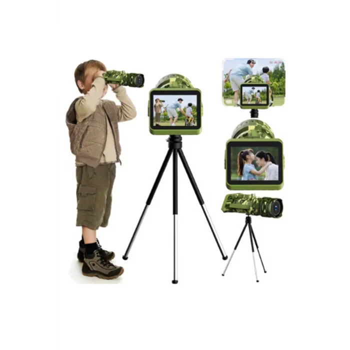 Digital Dürbün 8,0 Megapixel, 2.0 Lcd Hd Uzun Menzilli Taşınabilir 1080px720p Tripodlu Dürbün