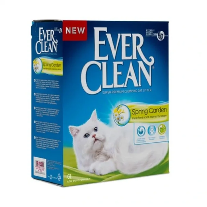 Ever Clean Spring Garden Topaklanan Kedi Kumu 1 Adet 6 Lt