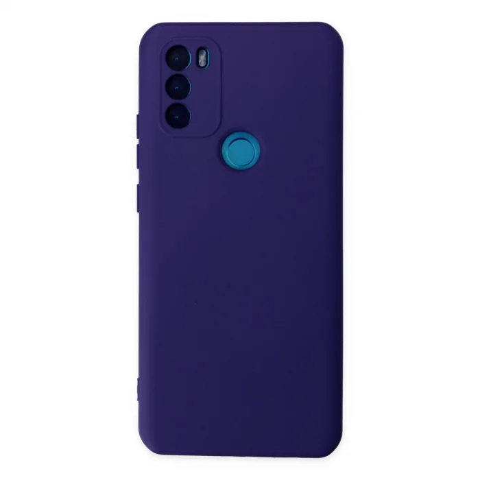 General Mobile Gm 21 Plus Kılıf Nano İçi Kadife Silikon - Mor