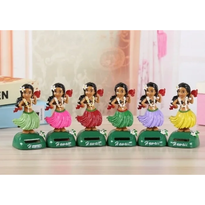 Güneş Enerjili Solar Dans Eden Kız Büyük Boy