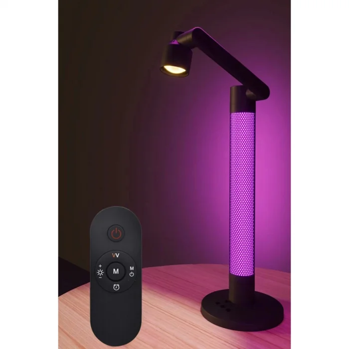 Hfw002 Rgb Masaüstü Dekoratif Lamba - Siyah