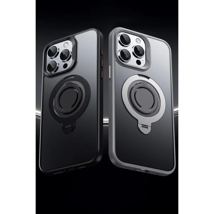 Joko İphone 16 Pro Max Avatar 360 Dönen Magsafe Kapak - Lacivert