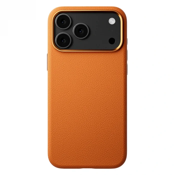 Joko İphone 17 Pro Max Wonder Deri Magsafe Kapak - Turuncu