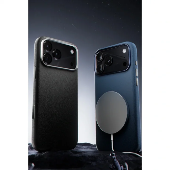 Joko İphone 17 Pro Max Wonder Deri Magsafe Kapak - Turuncu