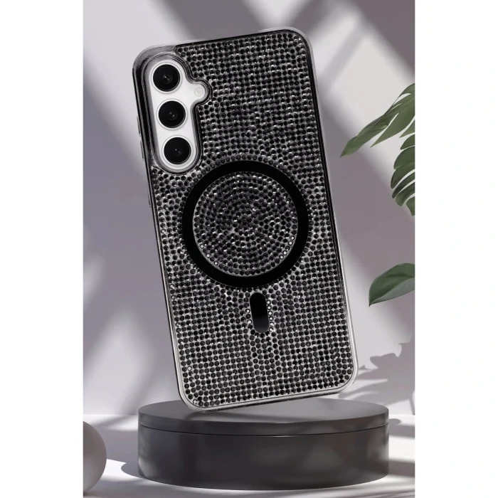 Joko Samsung Galaxy S23 Kılıf Helen Magsafe Kapak - Gold