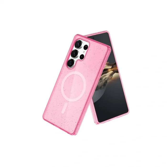 Joko Samsung Galaxy S23 Ultra Kılıf  Magsafe Kapak - Pembe