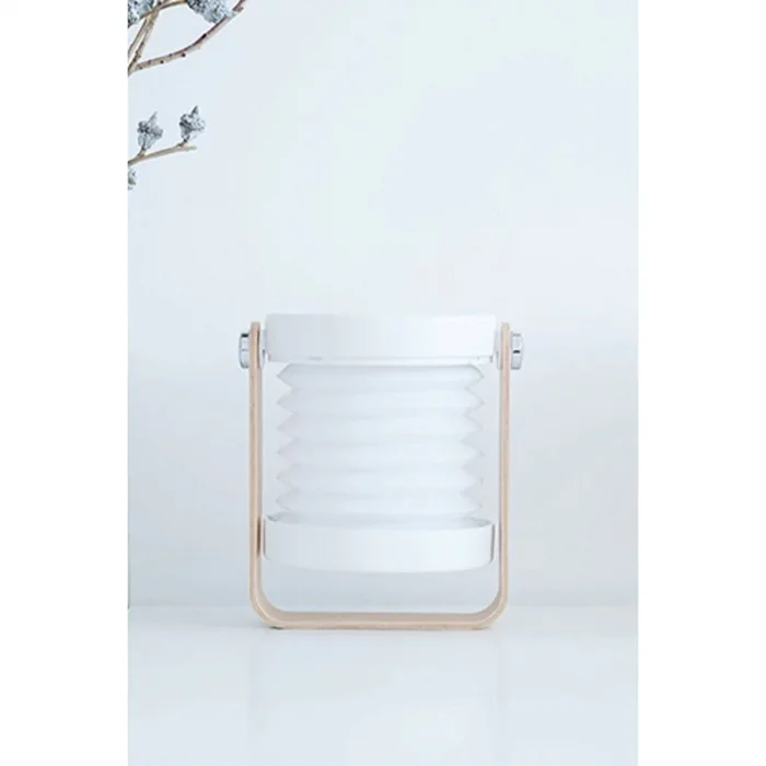 Jp-dld Kamp Lambası Görünümlü Dekoratif Gece Lambası - Beyaz