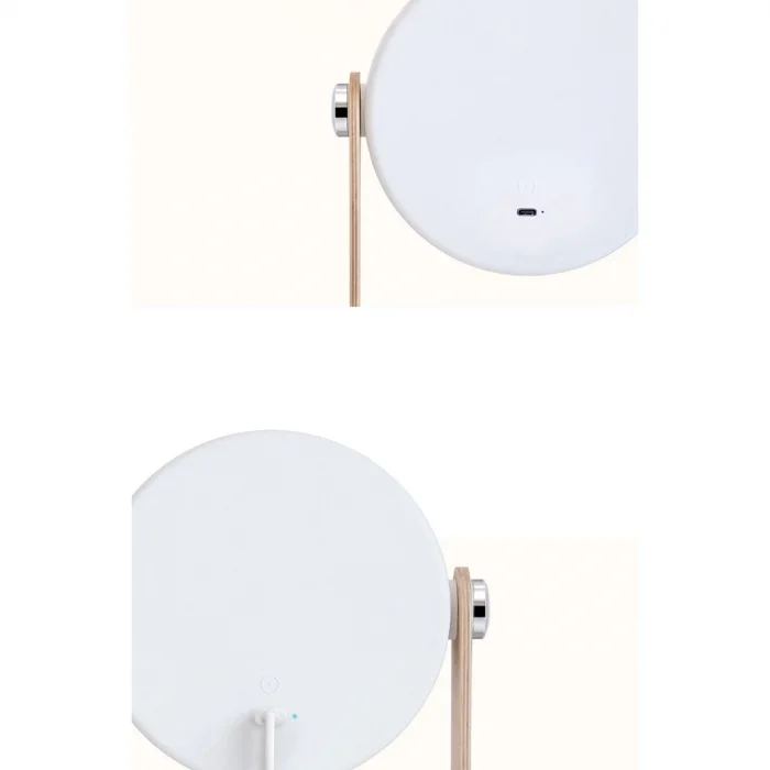 Jp-dld Kamp Lambası Görünümlü Dekoratif Gece Lambası - Beyaz