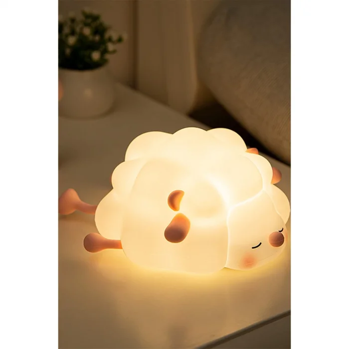 K1156 Dekoratif Gece Lambası Kuzu