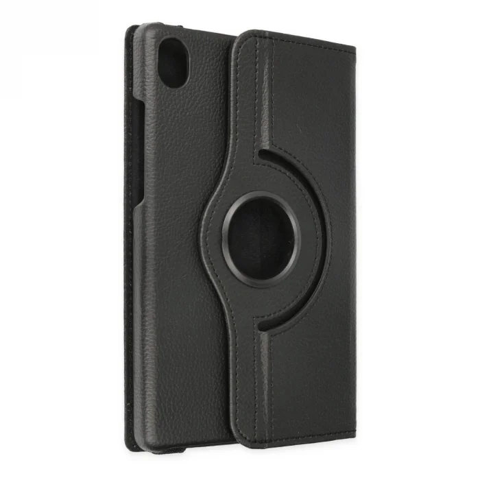 Lenovo Tab M8 Kılıf 360 Tablet Deri Kılıf - Siyah