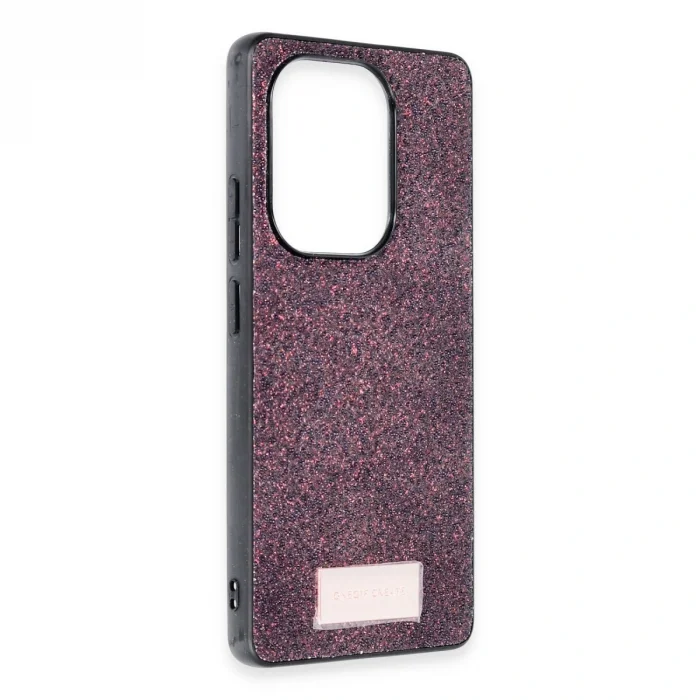 Onegif Xiaomi Redmi Note 13 Pro 4g Bright Simli Kapak - Derin Mor