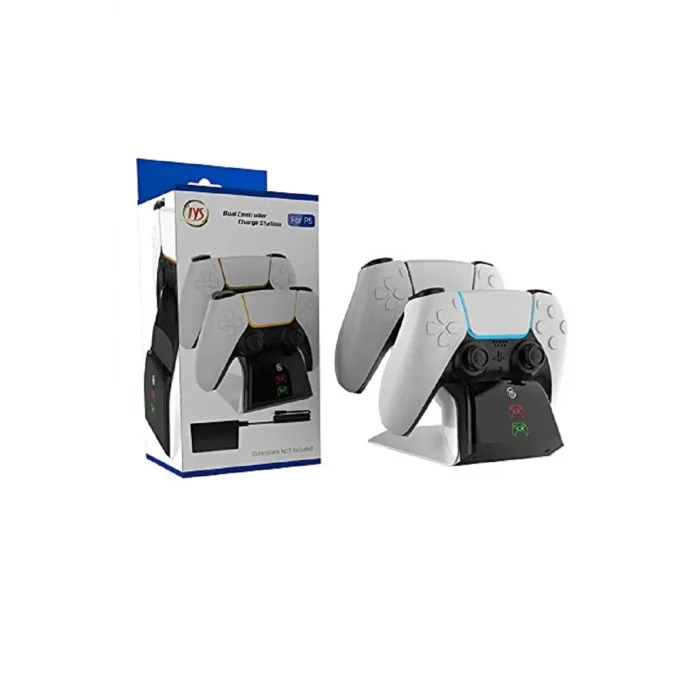 Ps5 Dualsense /ps5 Slim/ps5 Pro Gamepad Hızlı Şarj İstasyonu Çift Kol Şarj Ünitesi