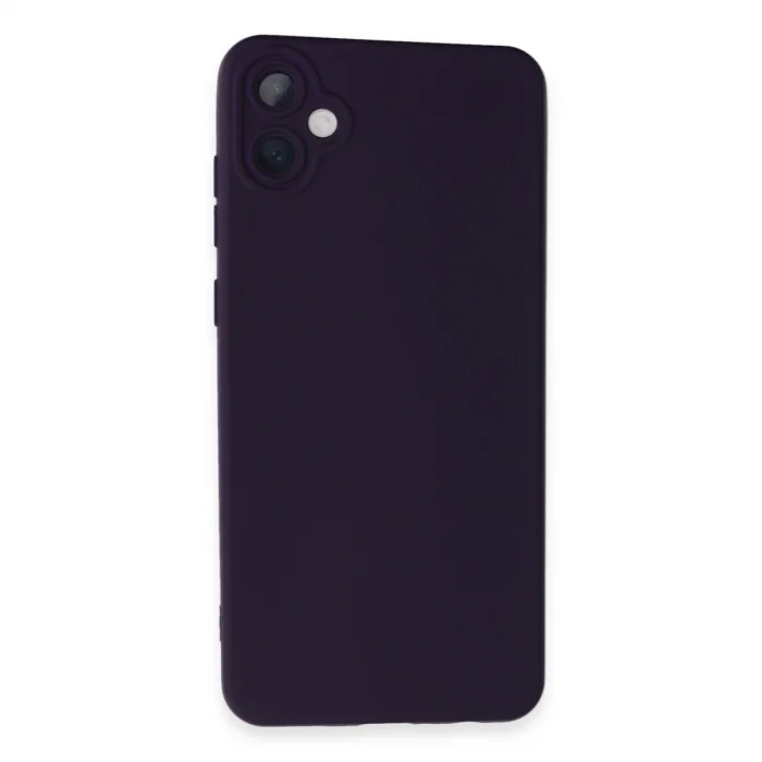 Samsung Galaxy A05 Kılıf Nano İçi Kadife Silikon - Mor