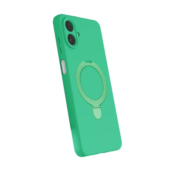 Samsung Galaxy A07 4g Regal Magsafe Standlı Kapak - Yeşil