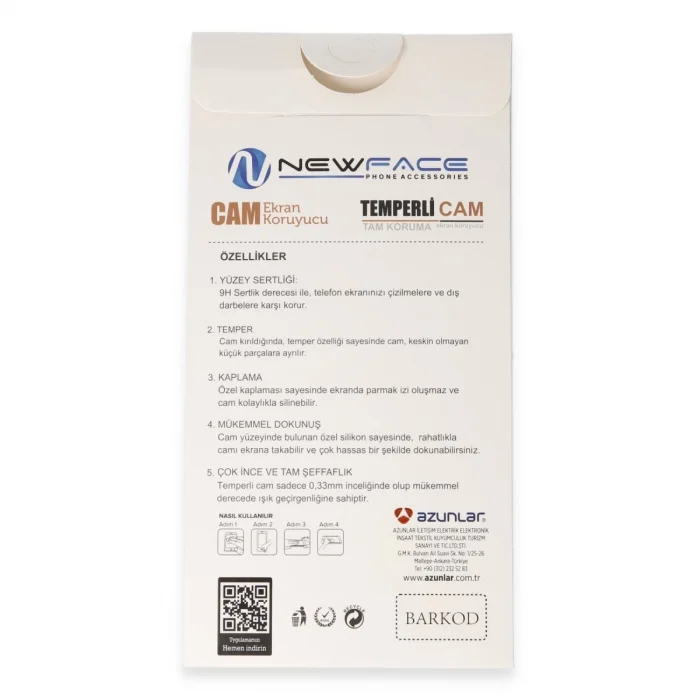 Samsung Galaxy A15 4g 3d Antistatik Hayalet Cam Ekran Koruyucu