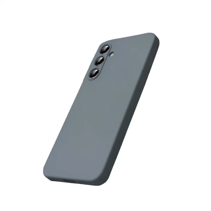 Samsung Galaxy A17 5g Nano İçi Kadife Silikon - Gri