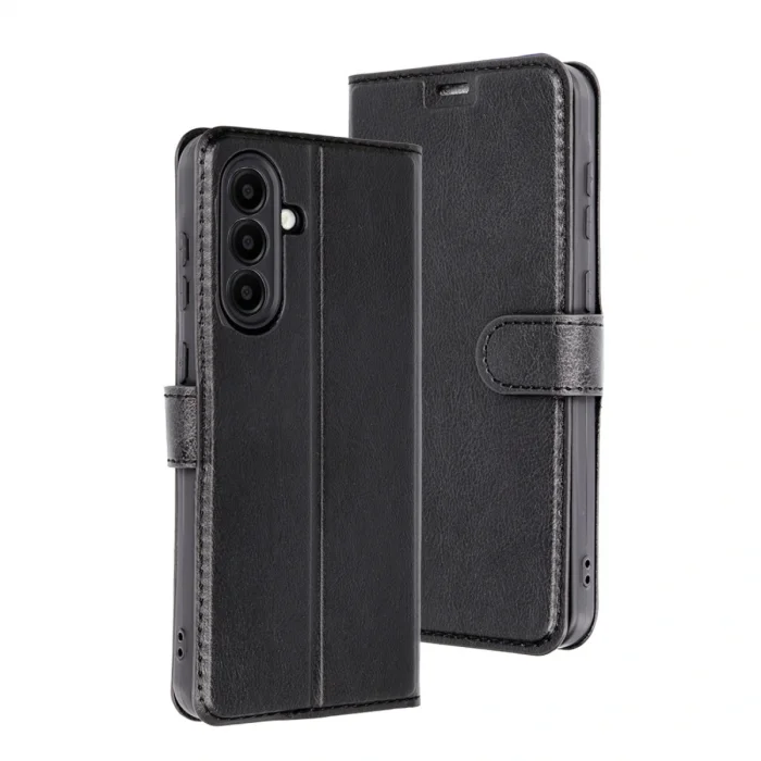 Samsung Galaxy A56 Kılıf Trend S Plus Kapaklı Kılıf - Siyah