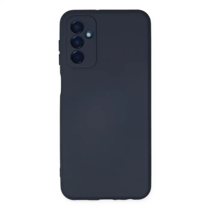 Samsung Galaxy M23 Kılıf Nano İçi Kadife Silikon - Lacivert