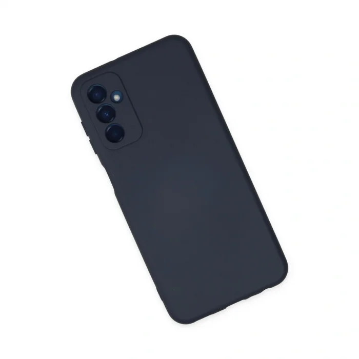 Samsung Galaxy M23 Kılıf Nano İçi Kadife Silikon - Lacivert