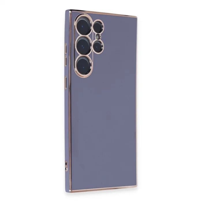 Samsung Galaxy S23 Ultra Kılıf Volet Silikon - Mavi
