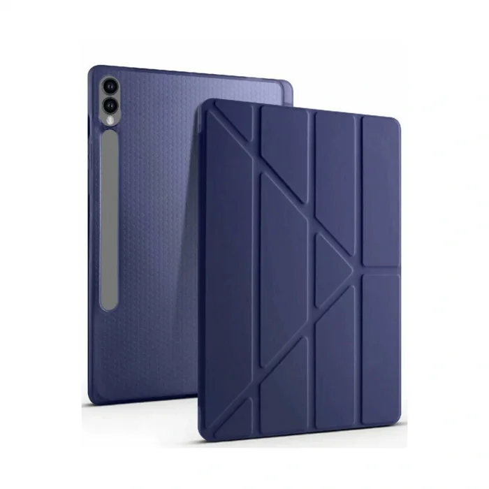 Samsung Galaxy X510 Tab S9 Fe 11 Kılıf Kalemlikli Mars Tablet Kılıfı - Lacivert