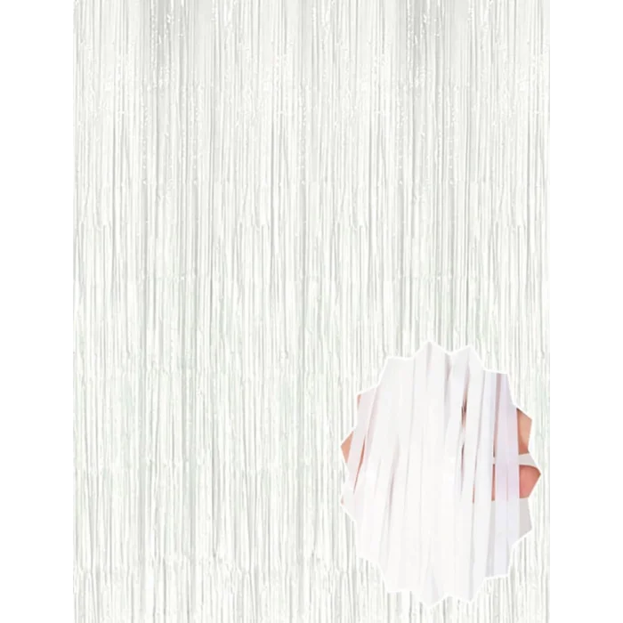 Soft Beyaz Renk Duvar Ve Kapı Perdesi İthal 100x200 Cm