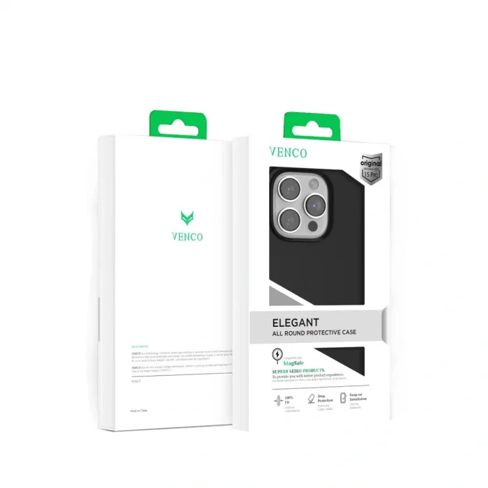 Venco İphone 15 Pro Max Home Magsafe Kapak - Derin Mor