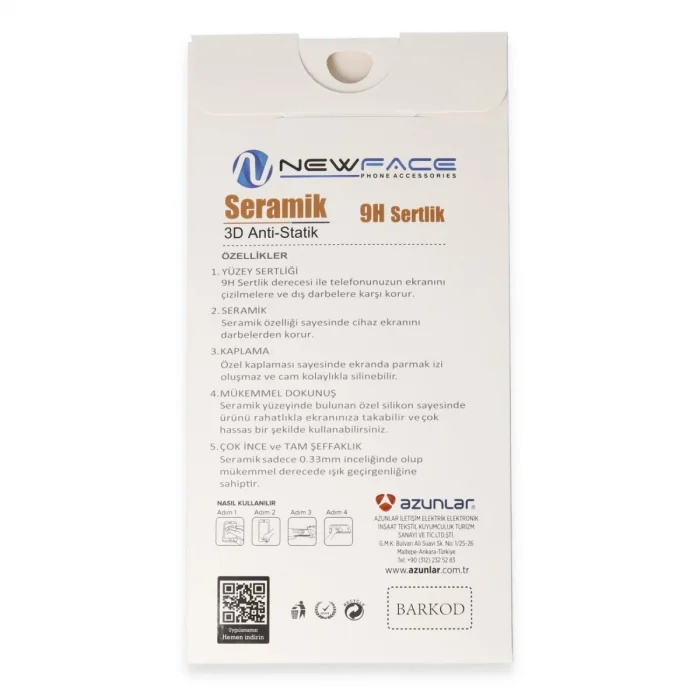 Xiaomi Redmi 10c 3d Antistatik Mat Seramik Nano Ekran Koruyucu