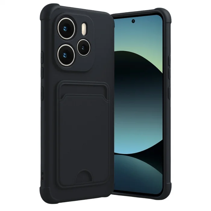 Xiaomi Redmi Note 14 4g Kelvin Kartvizitli Silikon - Siyah