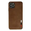 İphone 11 Pro Kılıf Loop Deri Silikon - Kahverengi
