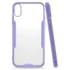 İphone X Kılıf Platin Silikon - Lila