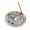 Metal 7 Çakra ( Chakra ) Buda Tütsülük Ksk2175